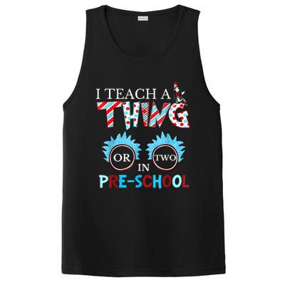 I Teach Thing Or Two In Pre School PosiCharge Competitor Tank