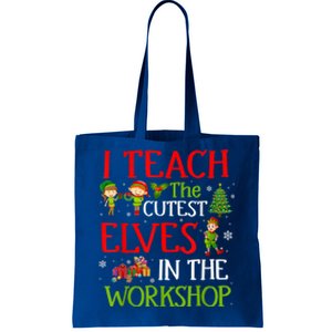 I Teach The Cutest In The Workshop Christmas Costume Gift Tote Bag