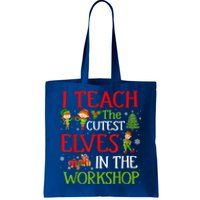 I Teach The Cutest In The Workshop Christmas Costume Gift Tote Bag