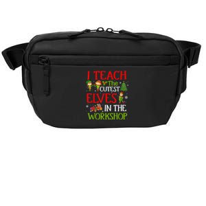 I Teach The Cutest In The Workshop Christmas Costume Gift Crossbody Pack