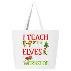 I Teach The Cutest In The Workshop Christmas Costume Gift 25L Jumbo Tote