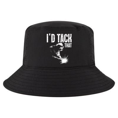 I'd Tack That Welder Welding Cool Comfort Performance Bucket Hat