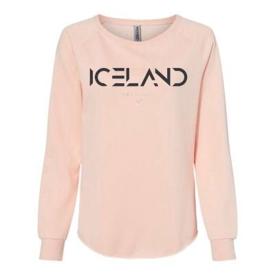 Iceland Tonal Type Womens California Wash Sweatshirt