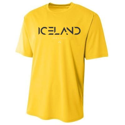 Iceland Tonal Type Performance Sprint T-Shirt