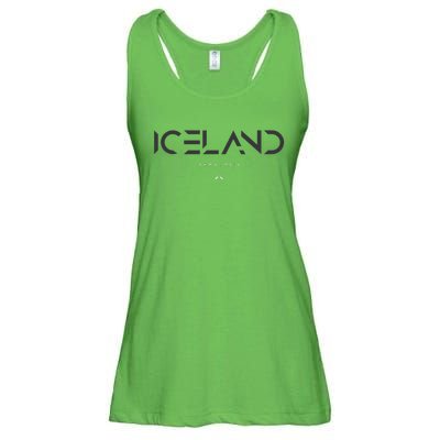 Iceland Tonal Type Ladies Essential Flowy Tank