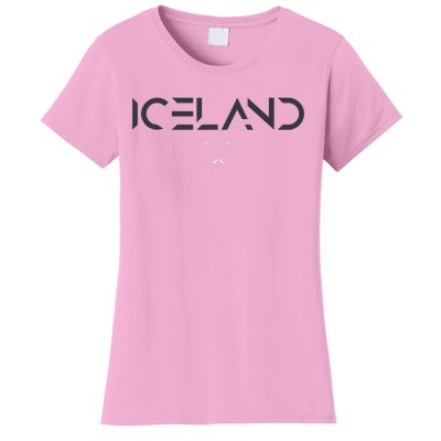 Iceland Tonal Type Women's T-Shirt