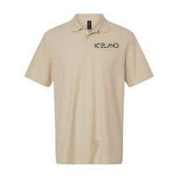 Iceland Tonal Type Softstyle Adult Sport Polo