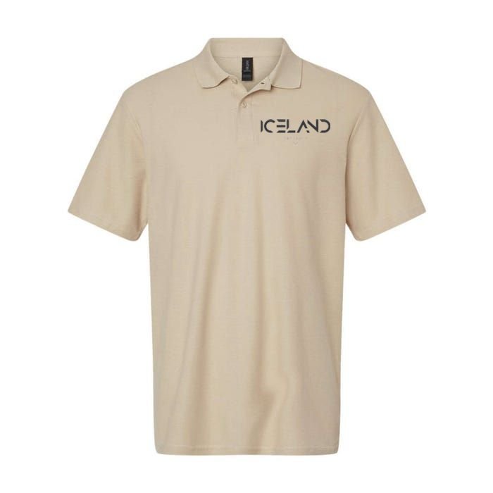 Iceland Tonal Type Softstyle Adult Sport Polo