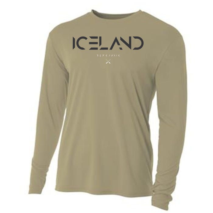 Iceland Tonal Type Cooling Performance Long Sleeve Crew