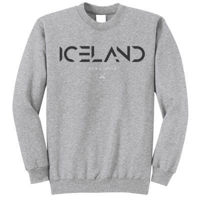 Iceland Tonal Type Tall Sweatshirt