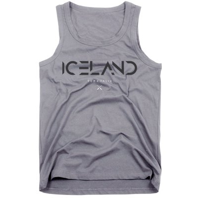 Iceland Tonal Type Tank Top