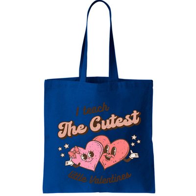 I Teach The Cutest Little Valentines Retro School Teacher Gift Bag