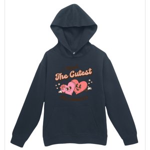 I Teach The Cutest Little Valentines Retro School Teacher Gift Urban Pullover Hoodie