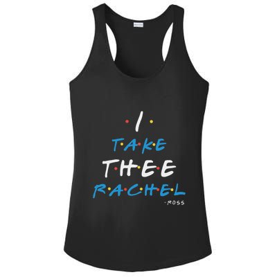I Take Thee Rachel. Ladies PosiCharge Competitor Racerback Tank