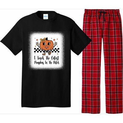 I Teach The Cutest Pumpkins In The Patch Happy Thanksgiving Cool Gift Pajama Set