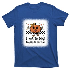 I Teach The Cutest Pumpkins In The Patch Happy Thanksgiving Cool Gift T-Shirt