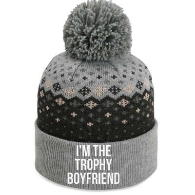 I'm The Trophyfriend The Baniff Cuffed Pom Beanie