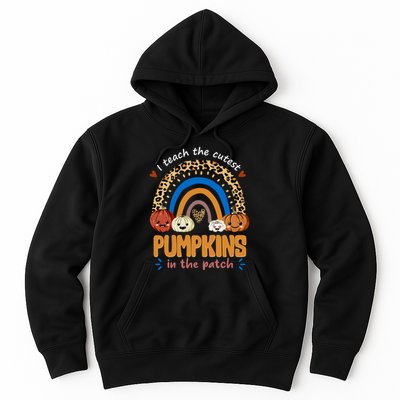 I Teach The Cutest Pumpkins In The Patch Leopard Hoodie