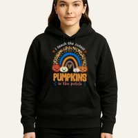 I Teach The Cutest Pumpkins In The Patch Leopard Hoodie