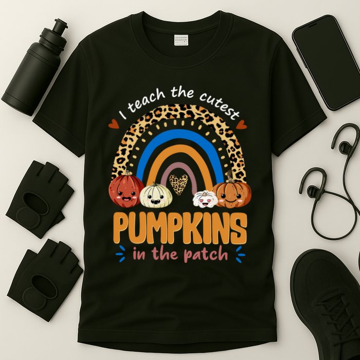 I Teach The Cutest Pumpkins In The Patch Leopard T-Shirt