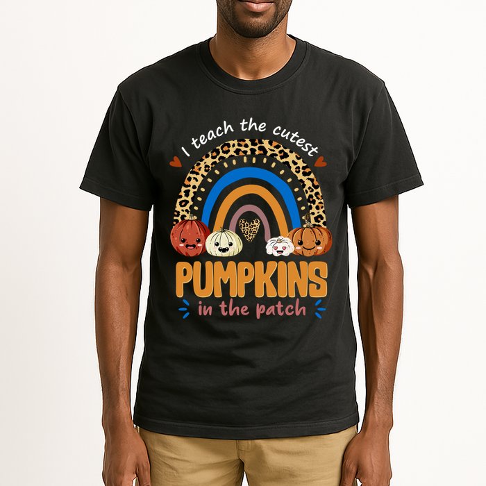 I Teach The Cutest Pumpkins In The Patch Leopard Tall T-Shirt