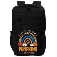 I Teach The Cutest Pumpkins In The Patch Leopard Impact Tech Backpack