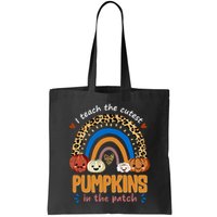 I Teach The Cutest Pumpkins In The Patch Leopard Bag