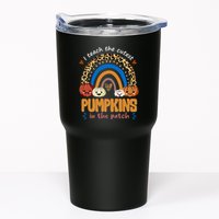 I Teach The Cutest Pumpkins In The Patch Leopard Tumbler