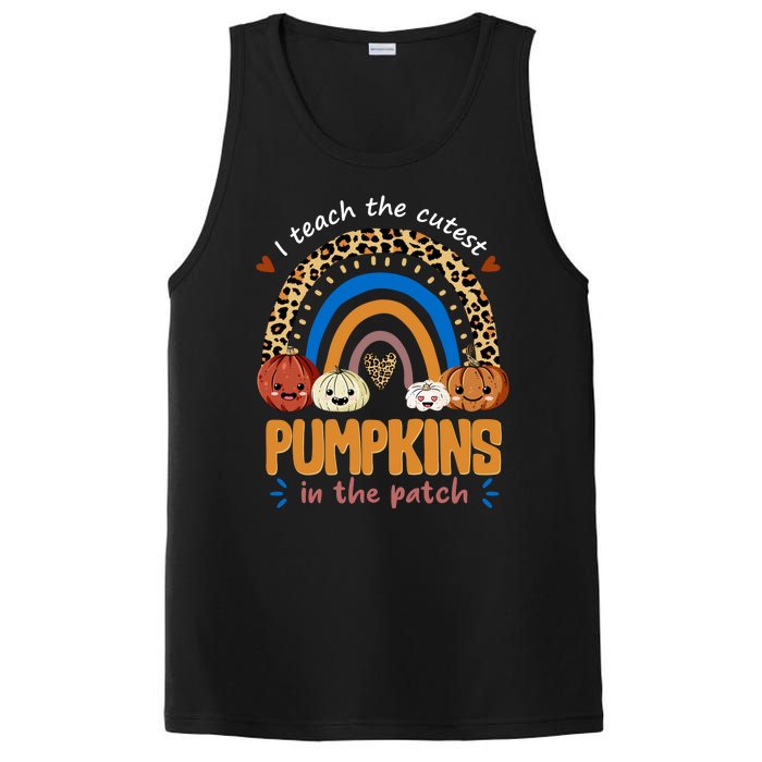 I Teach The Cutest Pumpkins In The Patch Leopard PosiCharge Competitor Tank