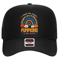 I Teach The Cutest Pumpkins In The Patch Leopard Trucker Hat