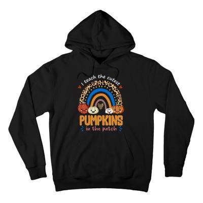 I Teach The Cutest Pumpkins In The Patch Leopard Tall Hoodie