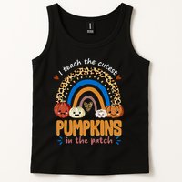 I Teach The Cutest Pumpkins In The Patch Leopard Tank Top