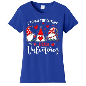 I Teach The Cutest Little Valentines Teacher Gift Women's T-Shirt