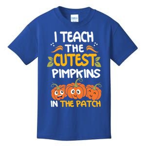 I Teach The Cutest Pumpkins In The Patch Gift Kids T-Shirt