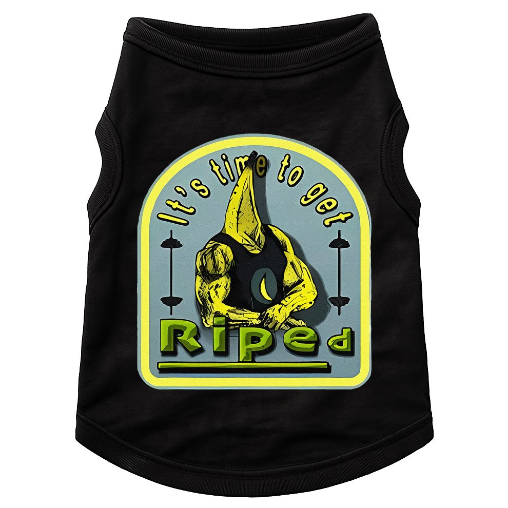 ItS Time To Get Riped Doggie Tank