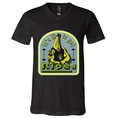 ItS Time To Get Riped V-Neck T-Shirt