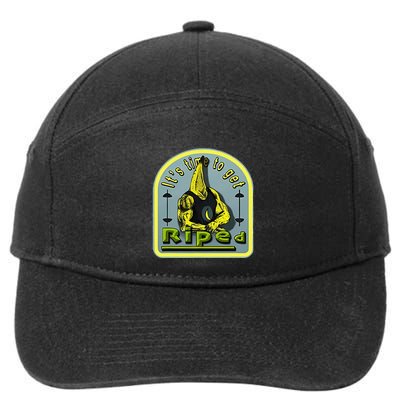 ItS Time To Get Riped 7-Panel Snapback Hat