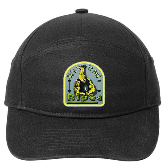 ItS Time To Get Riped 7-Panel Snapback Hat