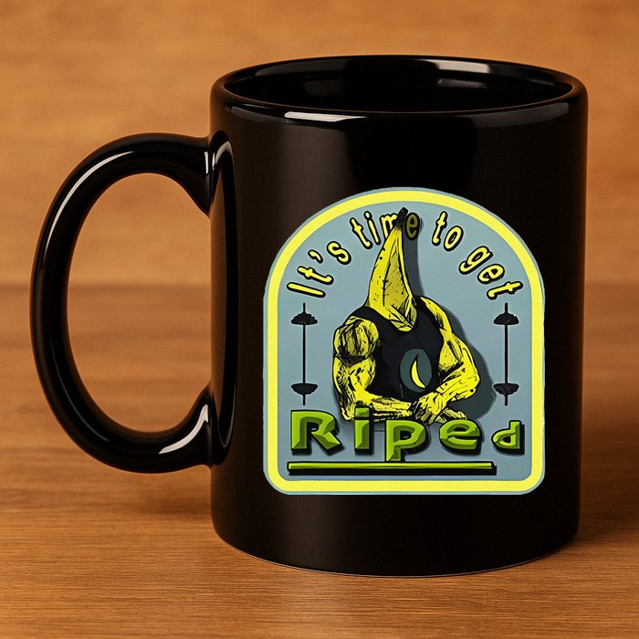ItS Time To Get Riped 11oz C Handle Ceramic Mug