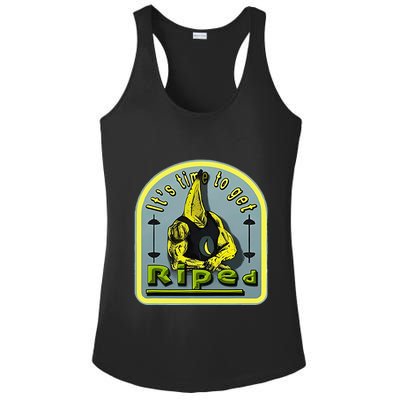 ItS Time To Get Riped Ladies PosiCharge Competitor Racerback Tank
