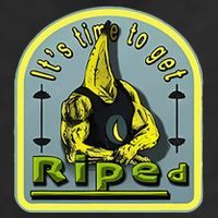 ItS Time To Get Riped Golf Towel