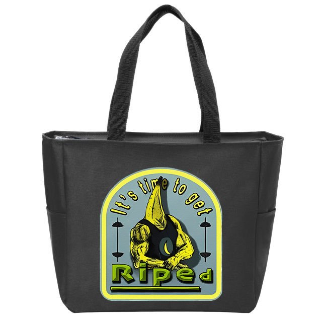 ItS Time To Get Riped Zip Tote Bag
