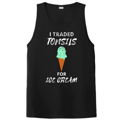 I Traded Tonsils For Ice Cream Surgery Quotes PosiCharge Competitor Tank