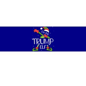 I'm The Trump Elf Dabbing Santa Claus Xmas Family Christmas Great Gift Bumper Sticker