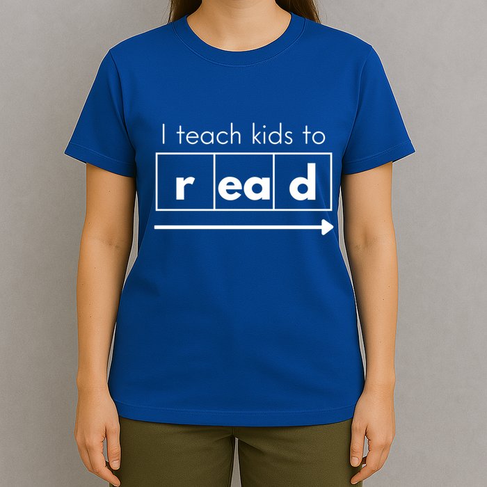 I Teach To Read Science Of Reading Funny Cool Gift T-Shirt