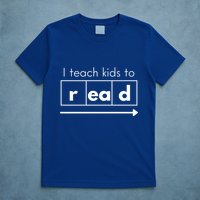I Teach To Read Science Of Reading Funny Cool Gift T-Shirt