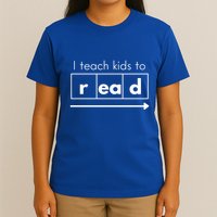I Teach To Read Science Of Reading Funny Cool Gift T-Shirt