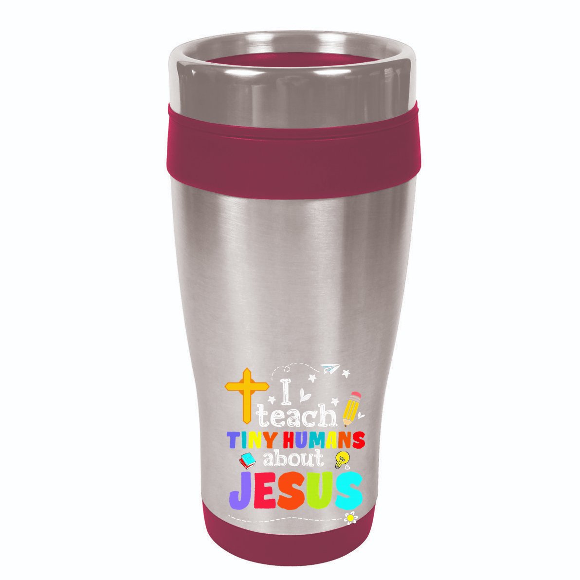 I Teach Tiny Humans About Jesus Sunday School Teacher Bible Beanie
