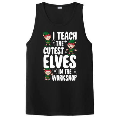 I Teach The Cutest In The Workshop Teacher Christmas Great Gift PosiCharge Competitor Tank