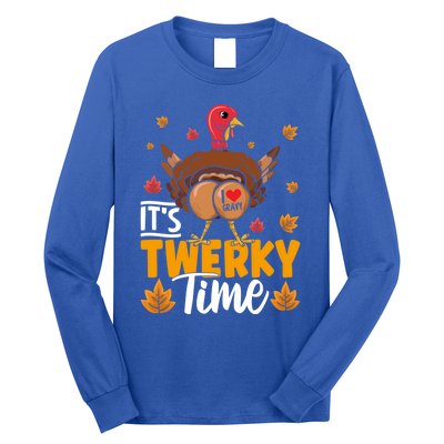 ItS Twerky Time I Love Gravy Funny Thanksgiving Turkey Butt Great Gift Long Sleeve Shirt